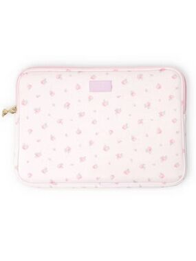 LoveShackFancy x Target Laptop Sleeve Strawberry Macaroon